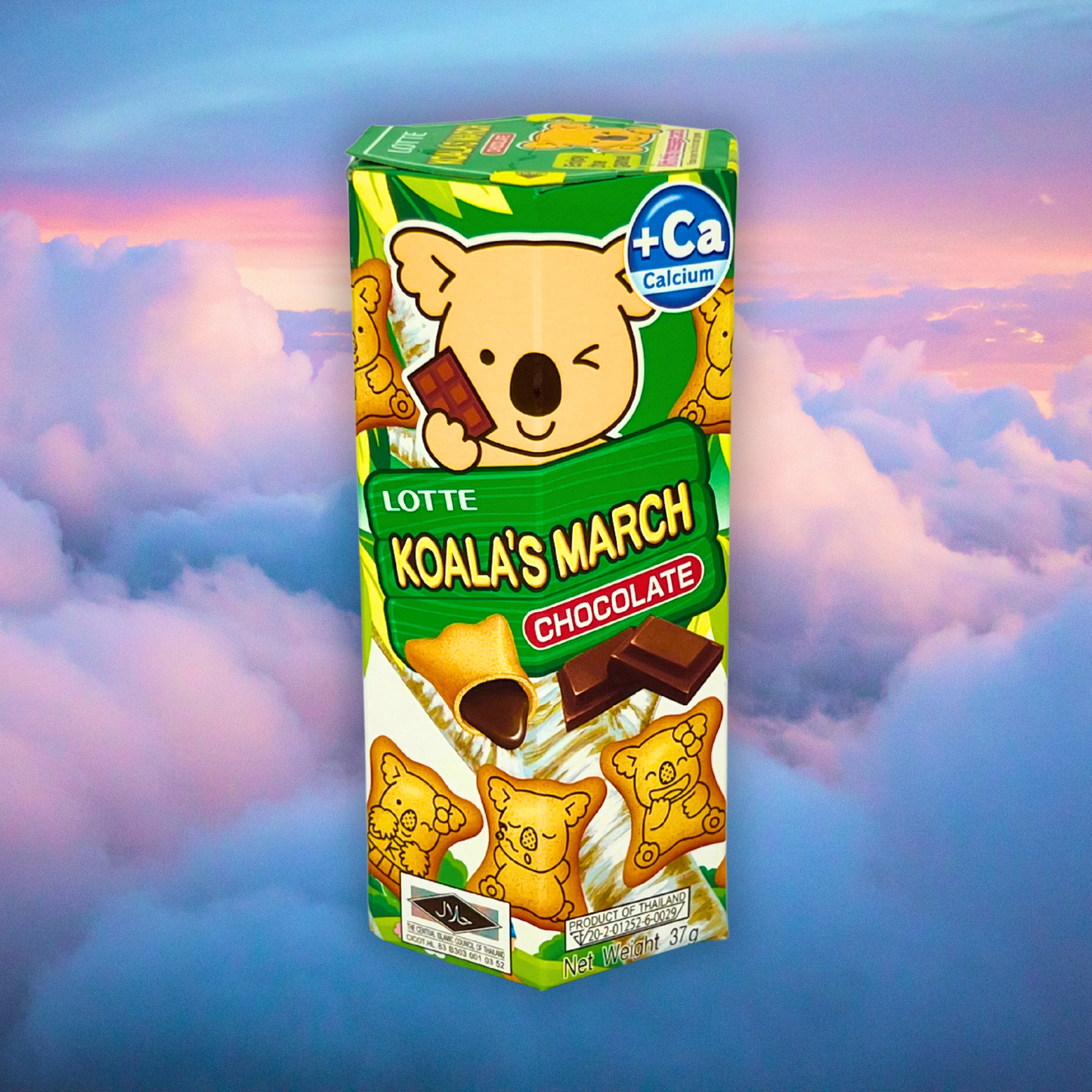 Koala´s March - Sušenky plněné čokoládovým krémem 37g