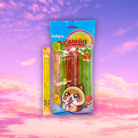 Kawaii Fruity Jelly Straws – ovocné želé tyčinky plné zábavy 200g🌈