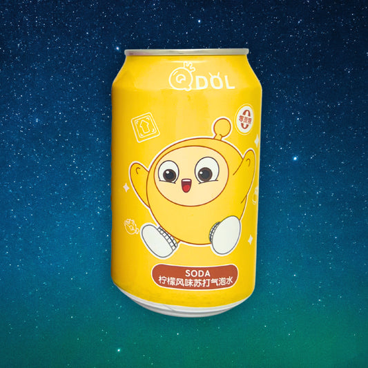 QDol Lemon Sparkling Drink – citronová bublinková exploze 330ml🍋