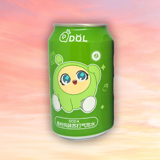QDol Lime Sparkling Drink – osvěžující limetková limonáda 330ml✨