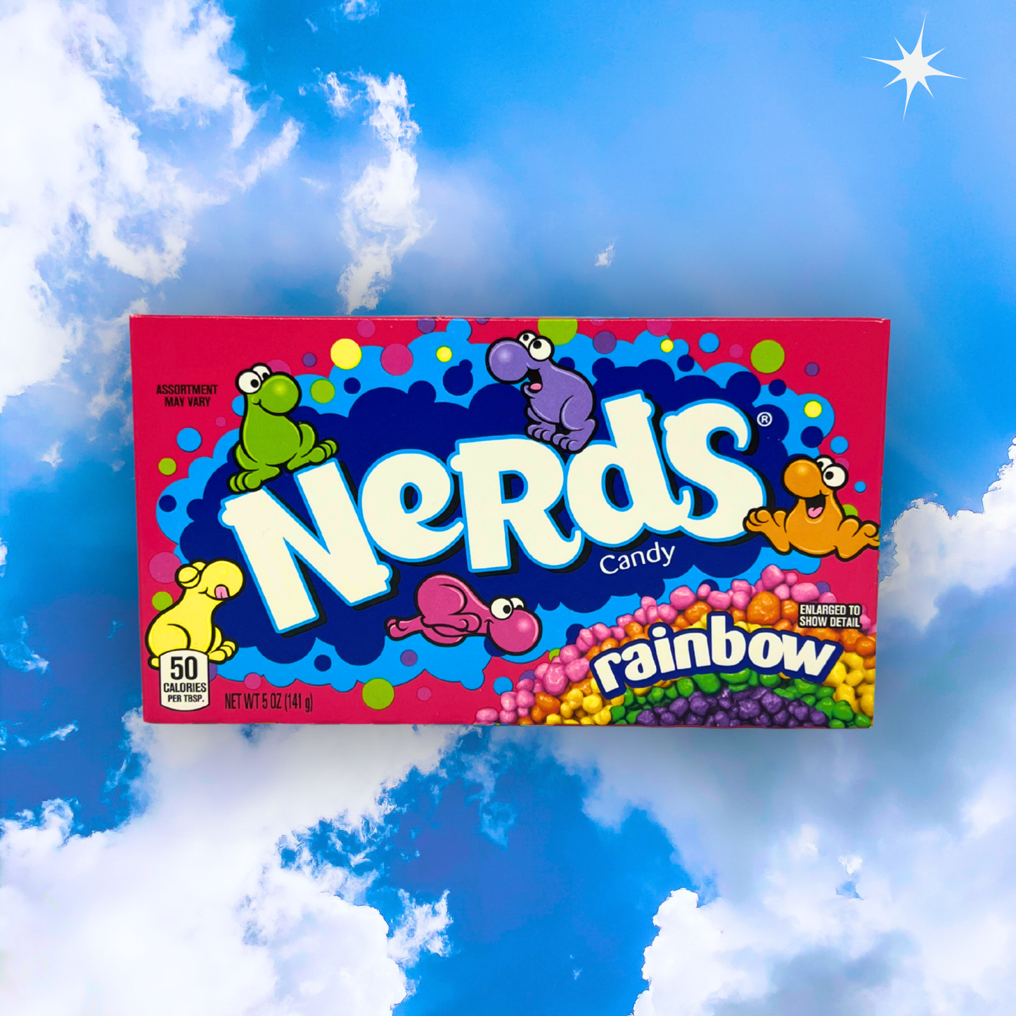 Nerds - Dražé s ovocnou příchutí 141g